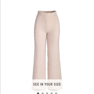 SKIMS cozy knit pant -dusk